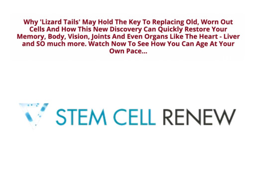 Stem Cell Renew Reviews 2025: Best Stem Cell Support Supplement for Energy, Focus, and Recovery