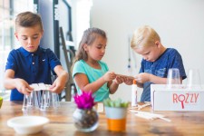 Second grade students are hard at work on their STEAM projects!