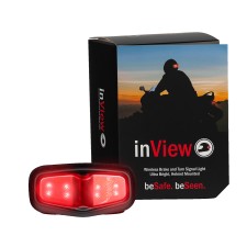 Third Eye Design's inVIEW Wireless Helmet Brake and SIgnal Light Retail Package