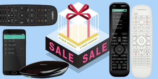 UniversalRemoteReviews.com Now Tracking the Best Logitech Harmony Cyber Monday 2019 Deals: Save on Elite, Companion, 950, Smart Control, Hub & More