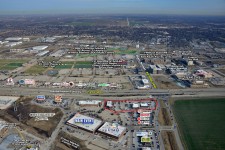 Frisco Market Center at the corner of the Dallas North Tollway and Main Street in Frisco, Texas.
