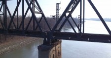 HAZON Solutions inspecting a rail bridge