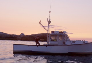 Sheriff dancing out at sea