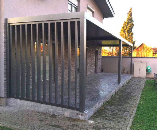 Bioclimatic Pergola Agava and Sunbreakers From Soltec