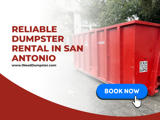 I Need Dumpster Expands Premium Dumpster Rental Services in San Antonio, Texas