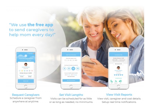 CaringOnDemand Introducing More Affordable, More Efficient On-Demand Home Care Service to Families Across the US