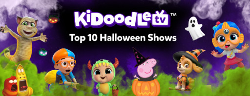 Kidoodle.TV® Features Its Top 10 Spooky Shows for Kids