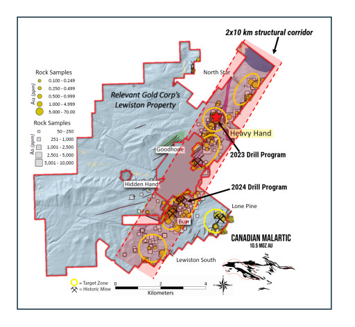Relevant Gold Receives Exploration Permit and Commences Drilling at the Burr Target