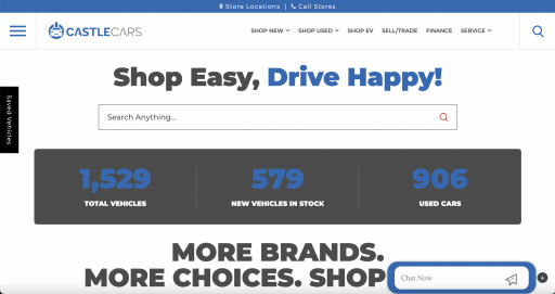 Castle Automotive Group Launches CastleCars.com