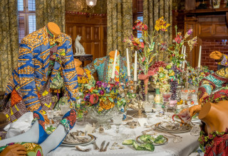 Yinka Shonibare, CBE, Party Time: Reimagine America (detail), 2009