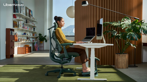 A New Shade of Comfort: LiberNovo Omni Debuts New Moss Green Design