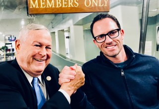 Rep. Rohrabacher and BT CEO McLaughlin