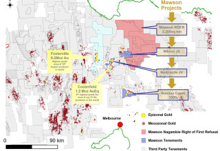 Mawson Gold Limited, Monday, November 15, 2021, Press release picture