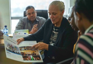 Bringing human rights education to Ethiopia and to officials of the African Union 