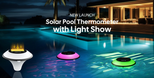 INKBIRD Launches Solar-Powered Pool Thermometer IBS-P05R With Ambient Light at Limited-Time Discount