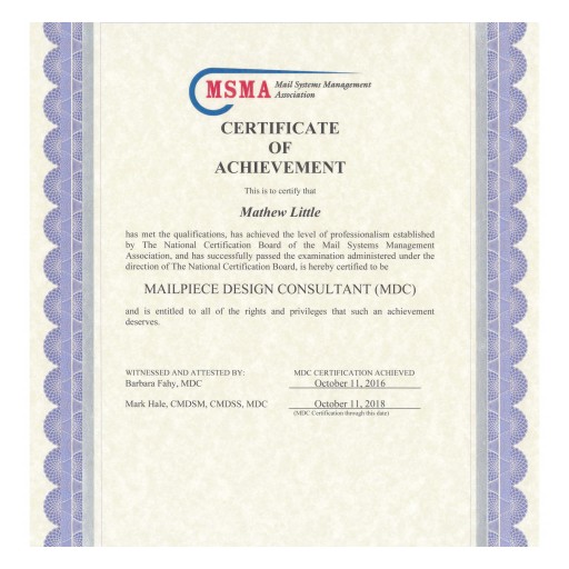 AccuZIP Customer Care Specialist Attempts Joint Certification