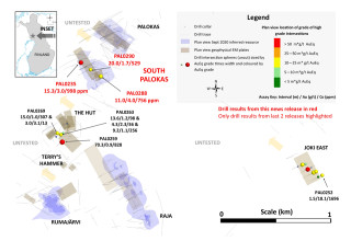 Mawson Gold Limited, Tuesday, June 29, 2021, Press release picture