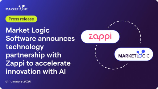 Market Logic Announces Technology Partnership with Zappi to Accelerate Innovation with AI