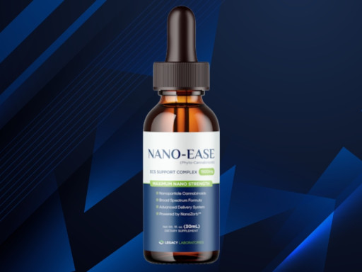 Nano Ease Sets New Standard for CBD Absorption With 94% Bioavailability Through NanoZorb