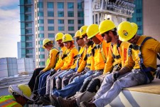 The Sullivan Solar Power team has begun construction at Petco Park