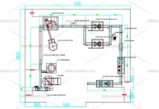 Layout Drawing of Milk Powder Canning Line