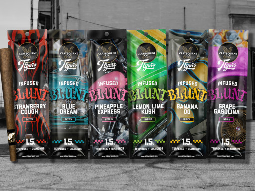 Meet the Loudest on the Block: Claybourne Flyers 1.5g Infused Blunt