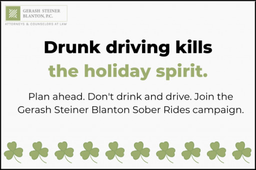 Gerash Steiner Blanton, P.C. Offering Free Uber, Lyft, and Cab Rides During St. Patrick's Day in Denver, CO