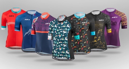 Seven Custom Designs for Clif Pro Mountain Bike Team