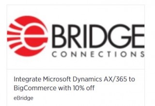 MS Dynamics AX/365-BigCommerce 10 percent off