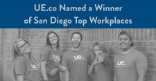 UE.co Has Been Named a Winner of San Diego Top Workplaces