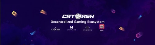 CRYCASH Announces Its Token Sale and Partners With Crytek, Immediately Bringing Cryptocurrency to Millions of Gamers