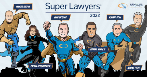 Six Attorneys From Battaglia, Ross, Dicus & McQuaid, P.A. Recognized as Florida Super Lawyers for 2022