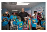 Rapper Flo Rida Visits Patients at Holtz Children's Hospital