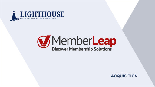 Valsoft's Lighthouse Software Group Strengthens its Association Management Portfolio with the Acquisition of MemberLeap