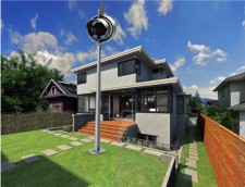 Rendering of the Mighty Watts wind turbine for residential use