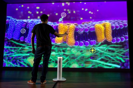 Ideum's New Touchless Pedestal Provides Safe Interactive Experiences for Museums and Other Public Venues