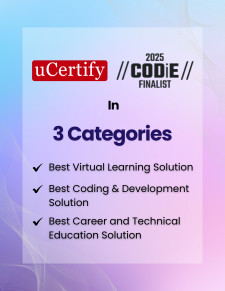 uCertify SIIA CODiE Award Finalist in 3 Categories