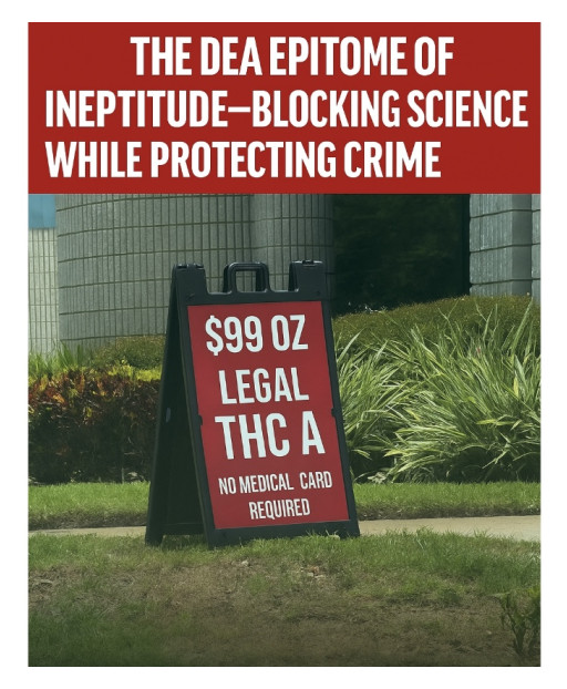 DEA Bungles Marijuana Policy- Blocks FDA Studies While CCP Illegal Marijuana Grows Flourish