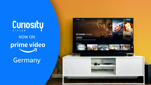 Curiosity Stream Launches on Amazon Prime Video Channels in Germany