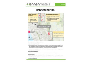 Hannan Metals Ltd., Monday, June 28, 2021, Press release picture