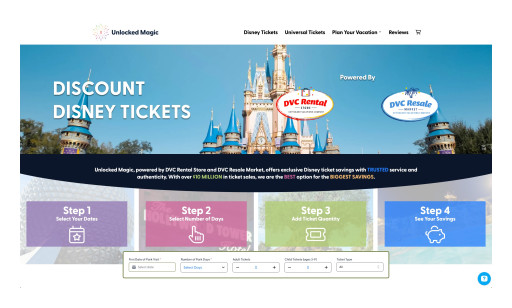 Unlocked Magic Emerges as the Lowest-Priced Source for Walt Disney World and Universal Orlando Tickets