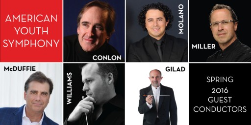 AYS Guest Conductors for Spring 2016