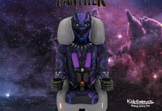 Black Panther combination booster car seat