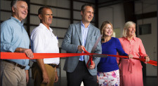 APP Jet Center CEO Dan Harrow Cuts Ceremonial Ribbon