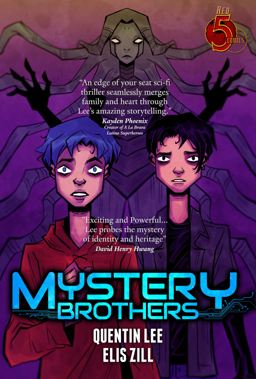 Margin Films Announces the First AAPI Sci-Fi Adventure Graphic Novel, Mystery Brothers by Creator Quentin Lee, to Be Published April 9 by Red 5 Comics and Simon & Schuster