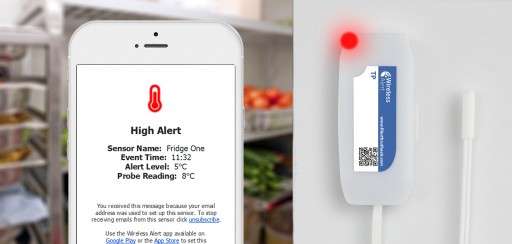 FilesThruTheAir™ Launches Their Latest and Lowest-Cost Temperature Sensor: Wireless Alert TP
