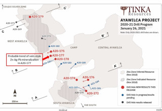Tinka Resources Ltd., Thursday, January 28, 2021, Press release picture