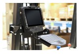 Zebra ET 50/55 docking station with a keyboard mount