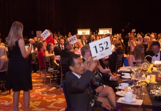 Bidders at a Manning Auction Benefit Gala