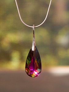 Austrian Crystal Pendant Necklace